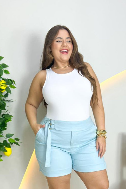 Body de meryl nadador , com elástico no gancho para sustentação