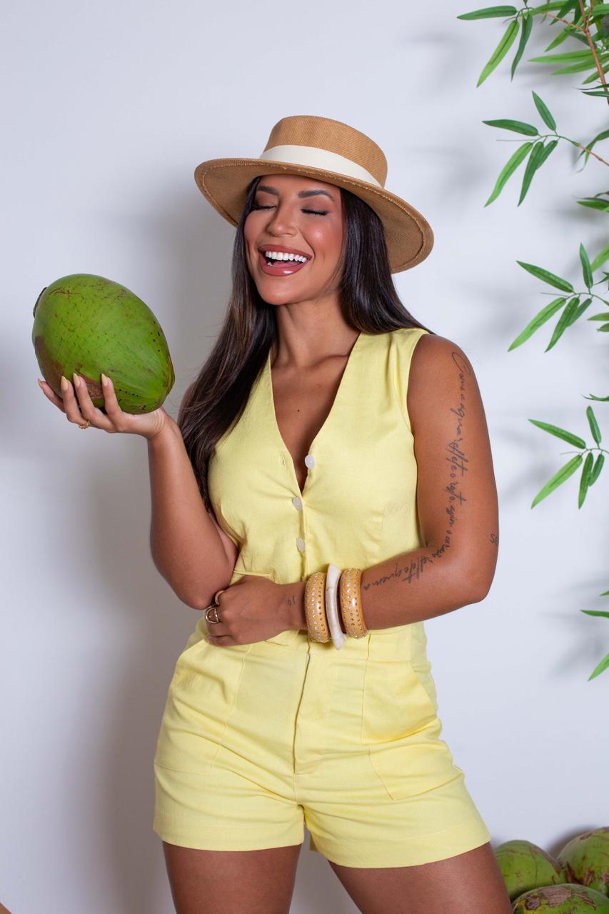 Conjunto de linho Débora