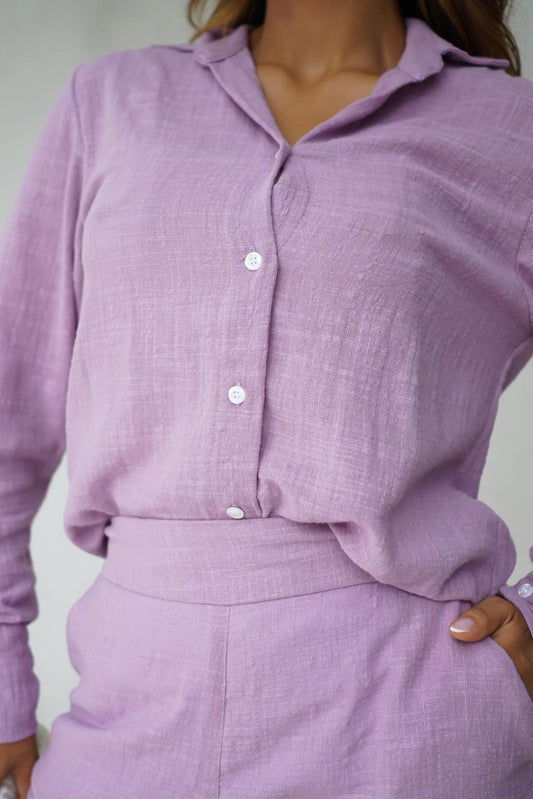 Conjunto de algodão rustico